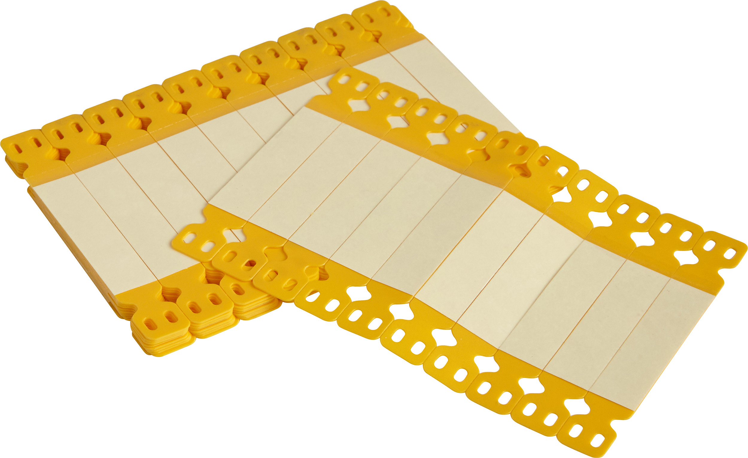 Brady on Yellow Cable Labels, 103.00 mm Width, 15 mm Label Length, 15 mm Label Width