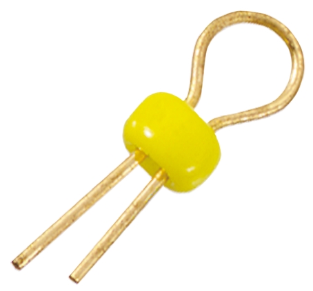 Mac 8 1 mm Yellow Terminal Post