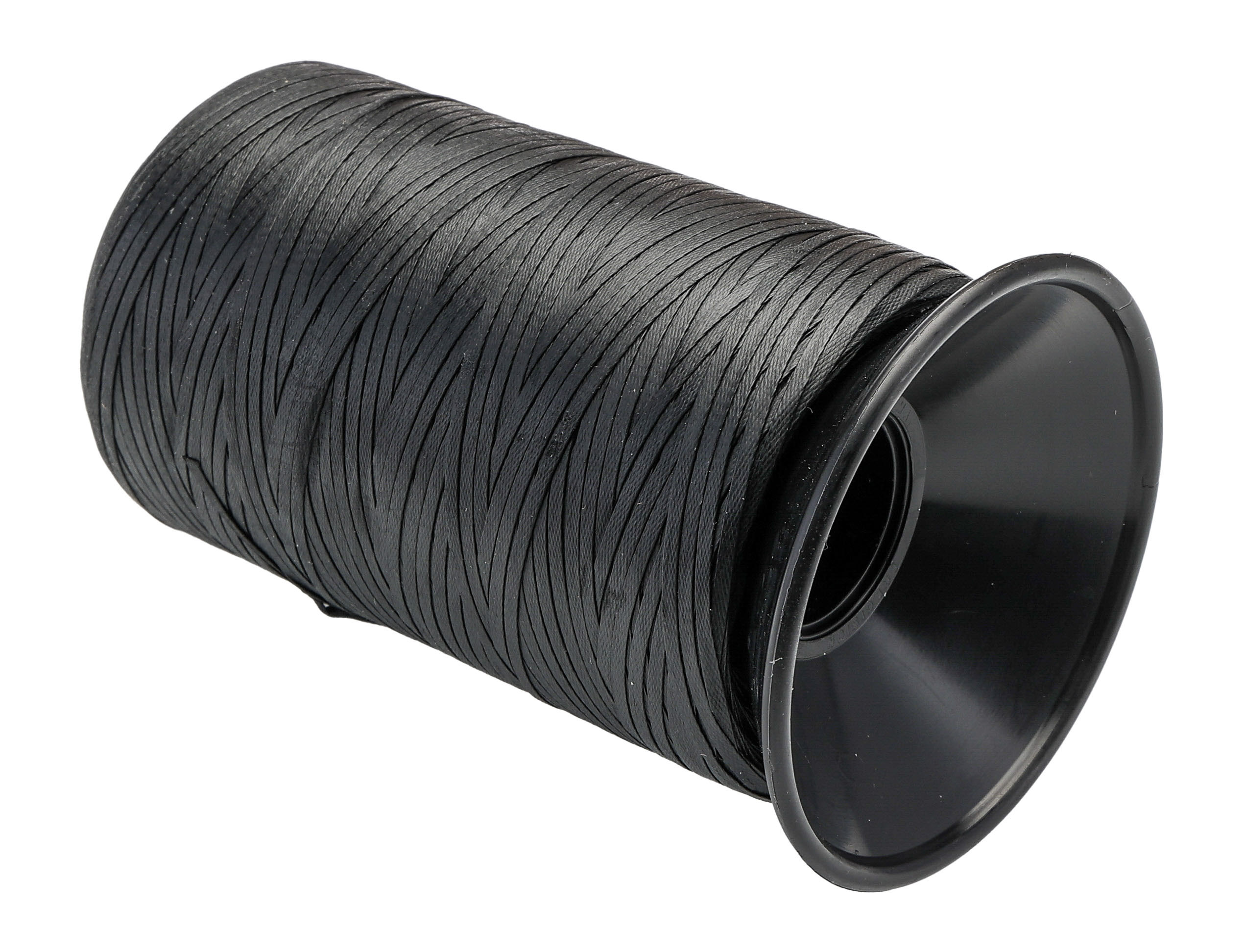 lc136-bk088 Alpha Wire Cable Lacing Cord White, Black Nylon x 457 m