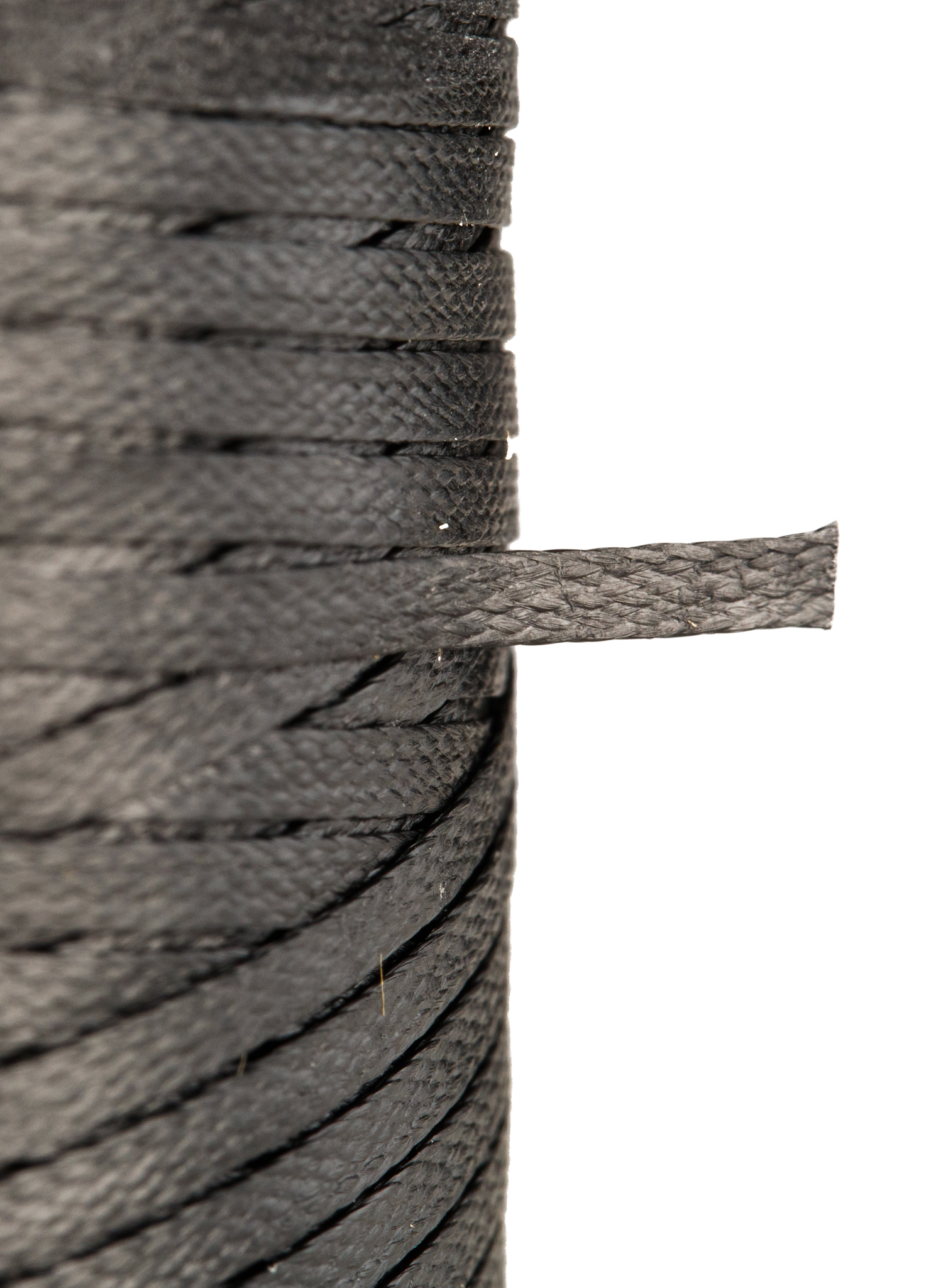 lc162-bk088 Alpha Wire Cable Lacing Cord Black Polyethylene Terephthalate 2.16mm x 457.2 m