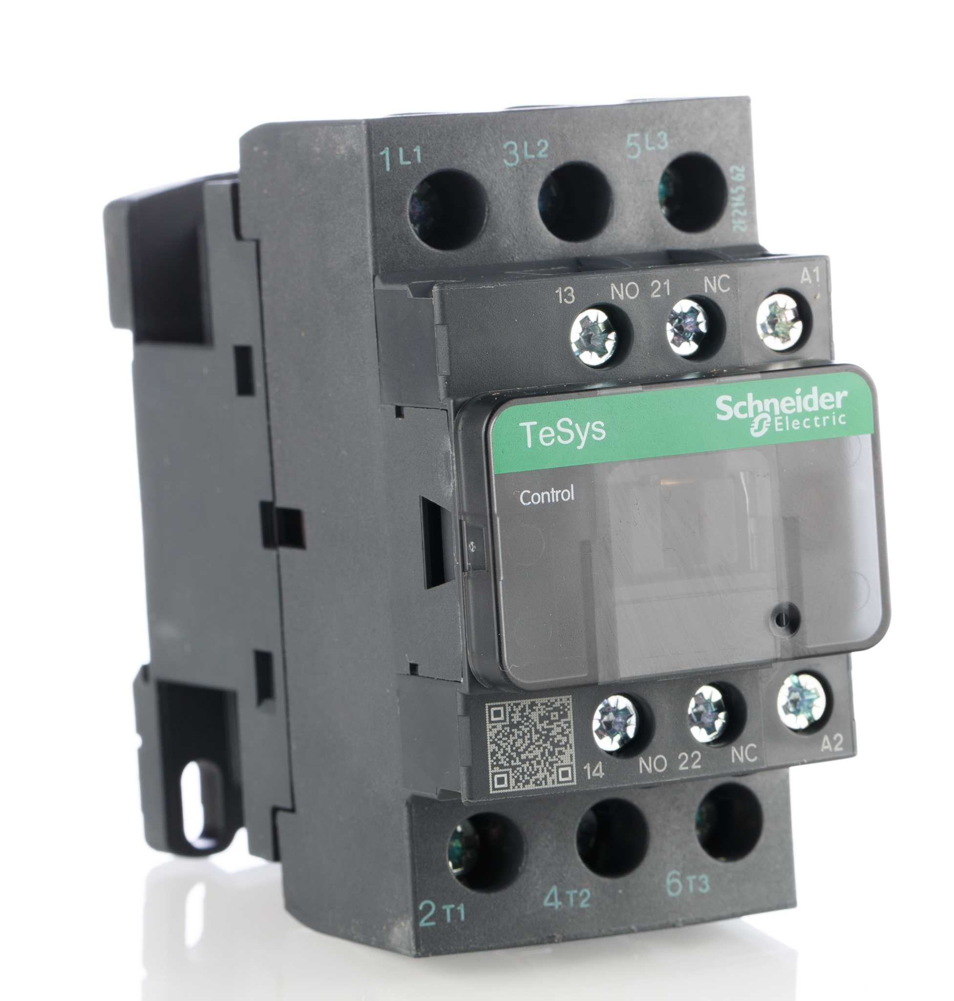 Schneider Electric LC1D Contactor, 24V dc Coil, 3-Pole, 25 A, 11 kW 24V dc, 3 NO, 690V ac