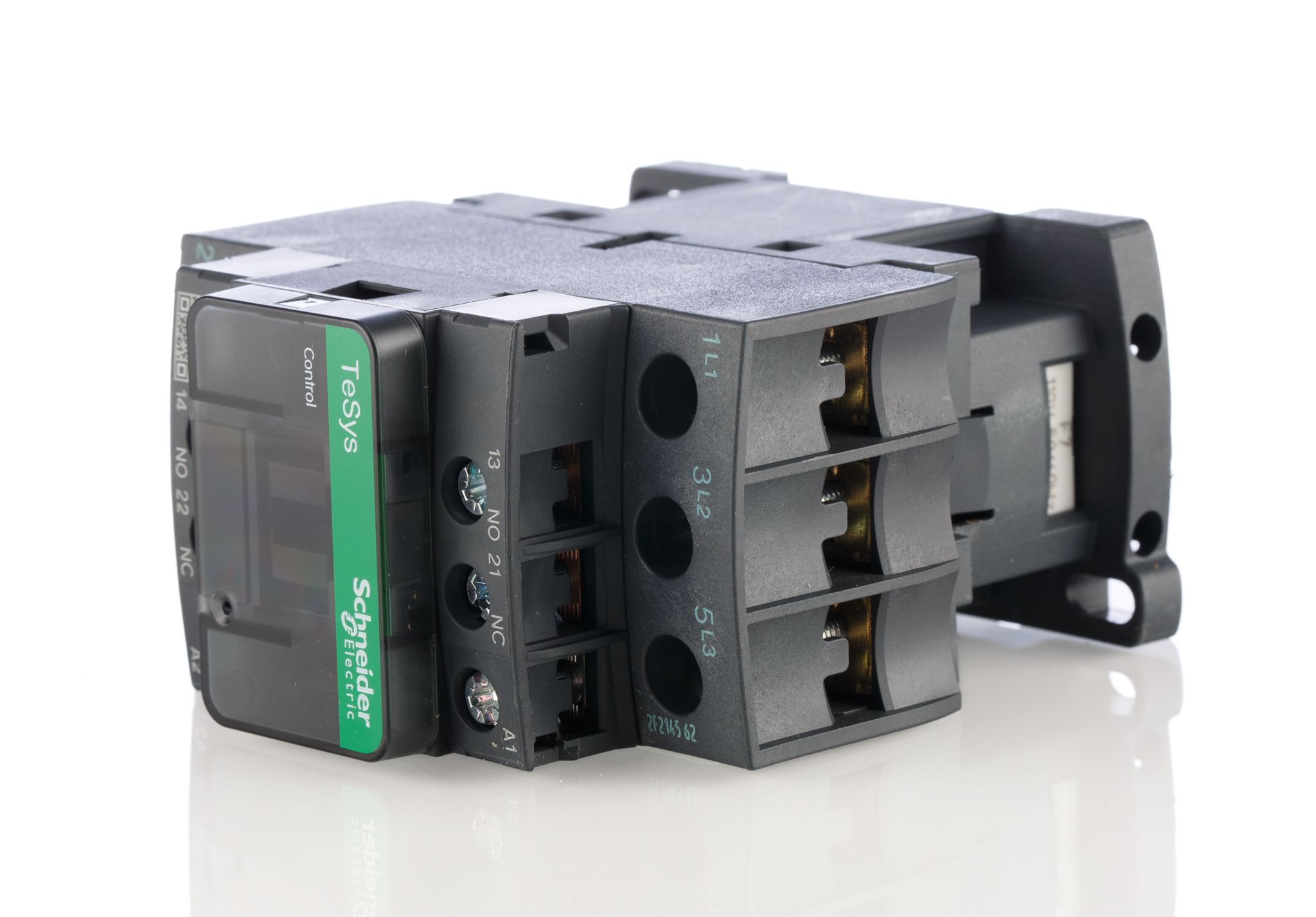 lc1d25bd Schneider Electric LC1D Contactor, 24V dc Coil, 3-Pole, 25 A, 11 kW 24V dc, 3 NO, 690V ac