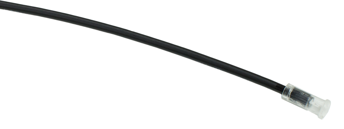 LC2-10.0 Bivar Panel 1-Way Straight Flexible LED Light Pipe Clear, 5.1 mm