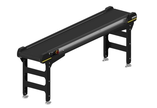 Interroll Light Conveyor Platform 50 kg, 2 m Length x 320mm Width x 1700 mm Height