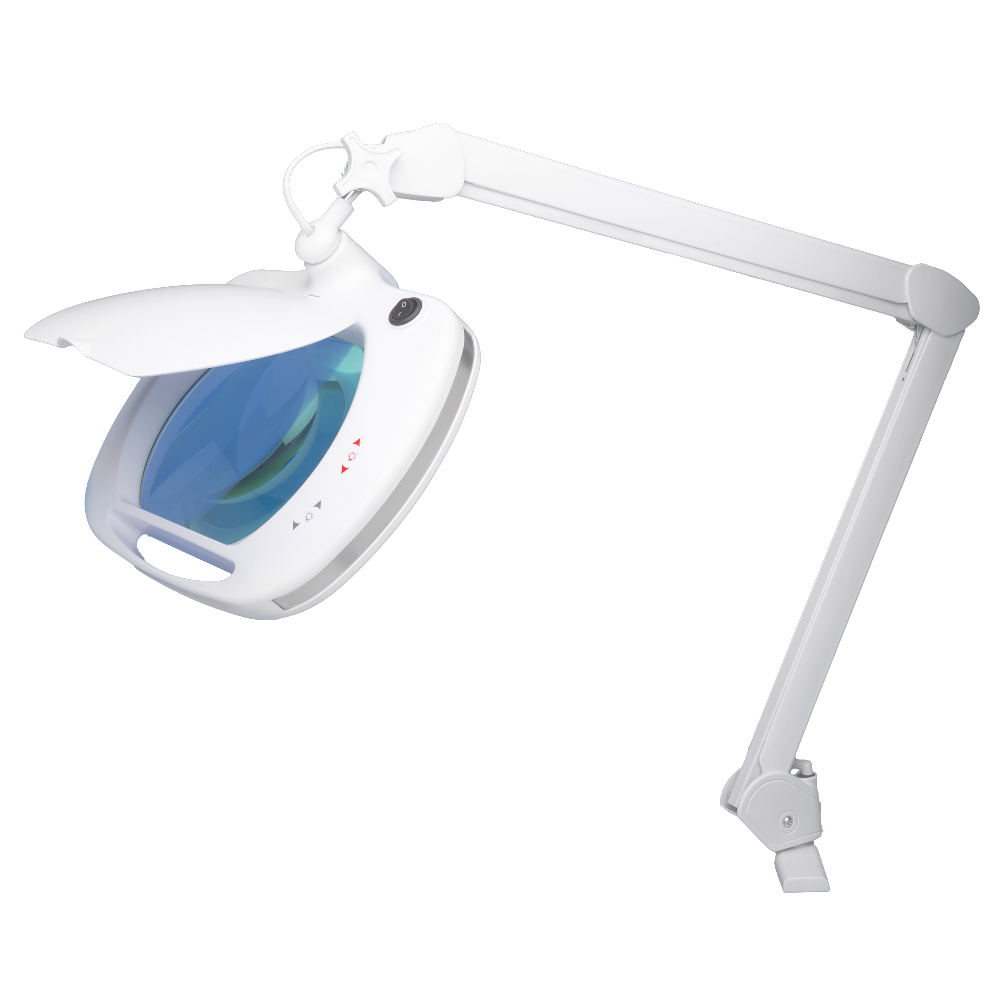 Shesto LC9100LED/UK LED Magnifying Lamp with LED Lamp, 180 x 150 mm Lens