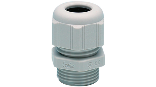 Hummel HSK-K Series Grey Polyamide Cable Gland, M16 Thread, 4 mm min., 8 mm max., IP68
