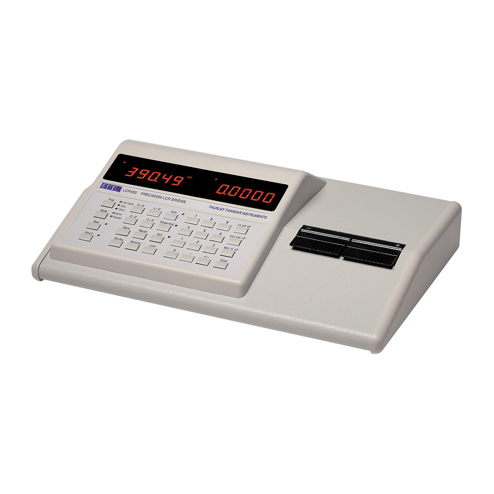 Aim-TTi LCR400 Bench LCR Meter 99 mF, 990 mΩ, 9900 h