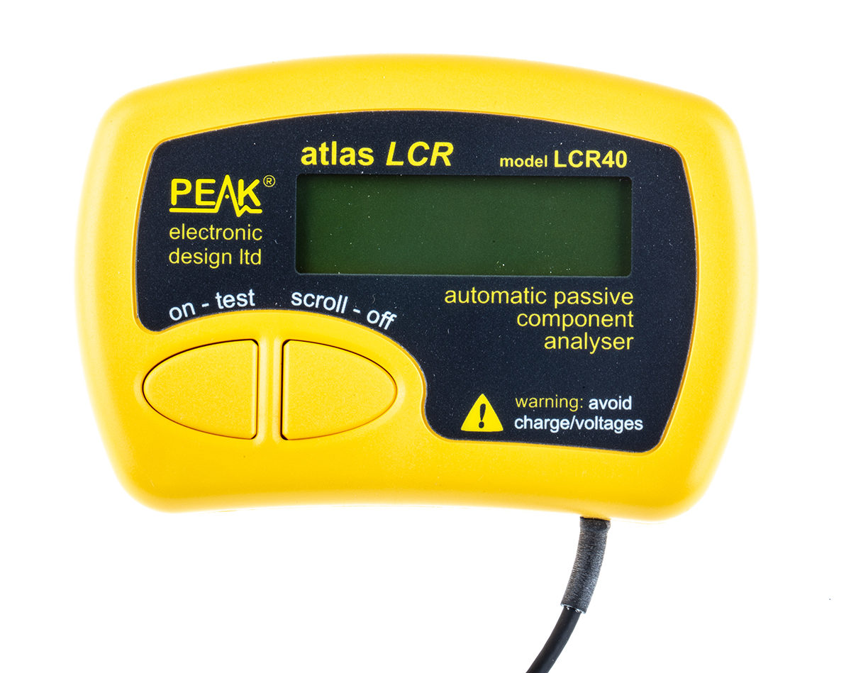 Peak Electronic Design LCR40 Handheld LCR Meter 10 mF, 2 mΩ, 10 h