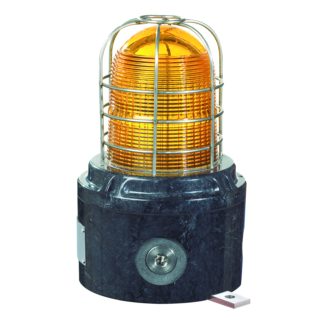 Eaton HAC LD15 Series Yellow Flashing LED Beacon 48V, LED Bulb Base, IP66, IP67