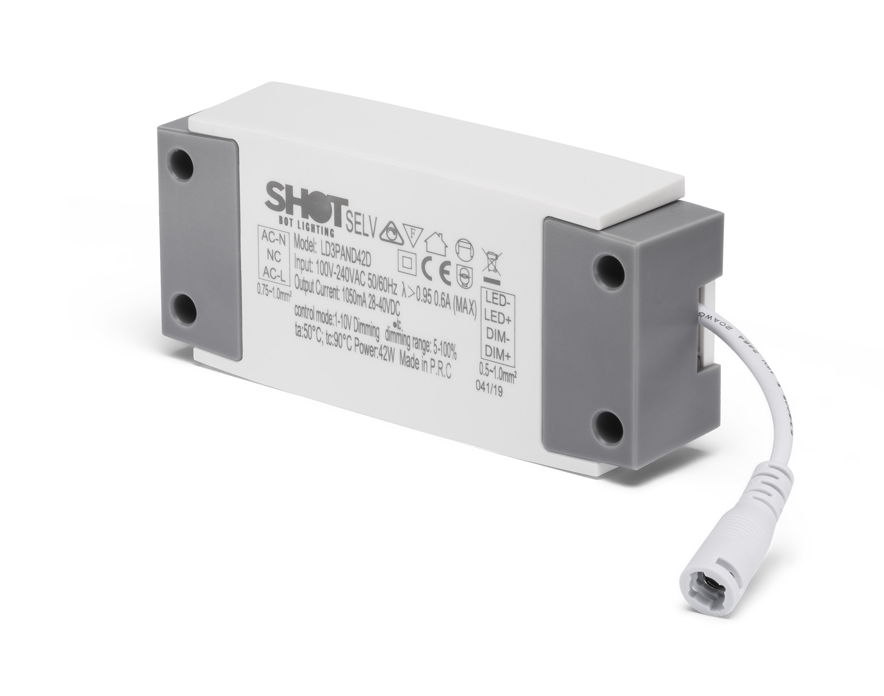 SHOT, 230V Output, 42 W Output