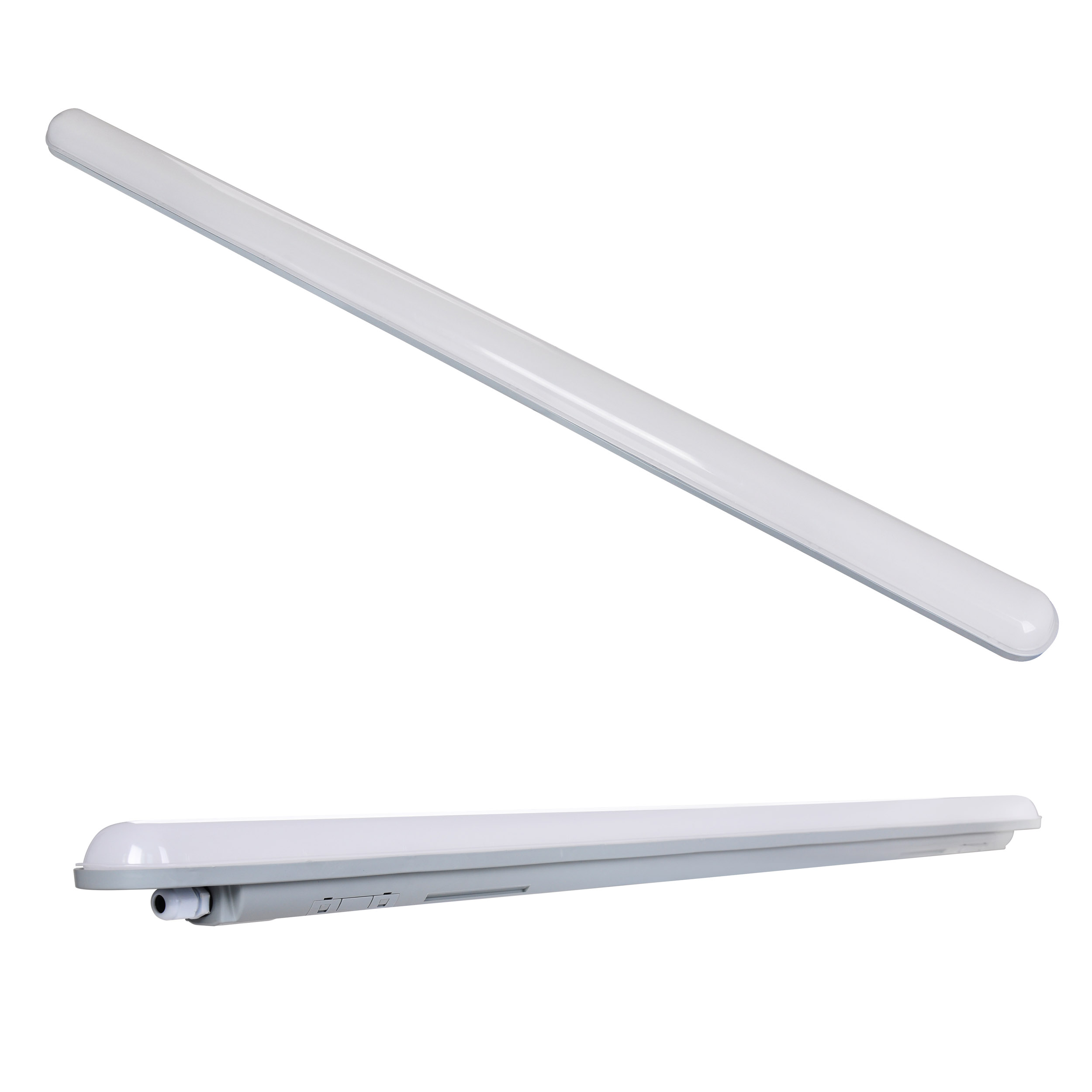 SEEREP 52 W LED Ceiling Light, 240V Batten Recessed Modular, 1 Lamp Anti-corrosive, 1.5 m Long, IP65