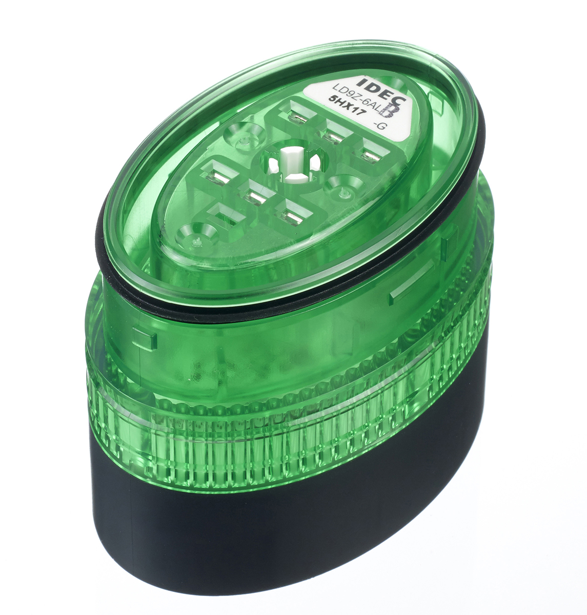 Idec LD9Z Series Green Steady, Flashing Beacon 24V ac/dc, LED Bulb Wall, IP65, IP54