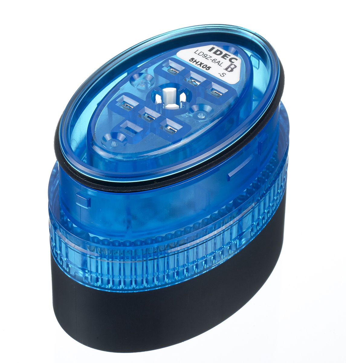 Idec LD6A Series Blue Flashing, Steady Beacon 24V ac/dc, LED Bulb Wall, IP54, IP65