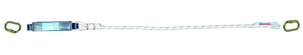 Tractel 1 m Fall Arrest Lanyard Screw Carabiner Single