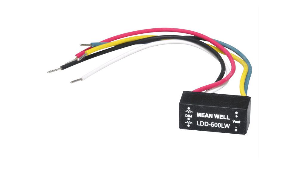 MEAN WELL, 500mA Analouge Dimming & On-Off Control, PWM