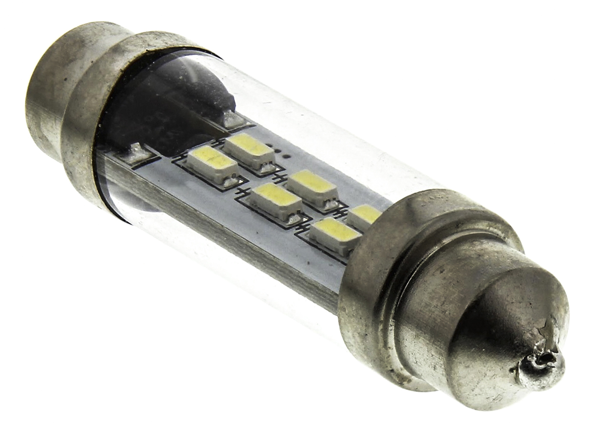 JKL Components LE-0909-14CW/LE-0909-14NW/LE-0909-14WW LED Car Bulb 12 W, Cool White, Festoon shape