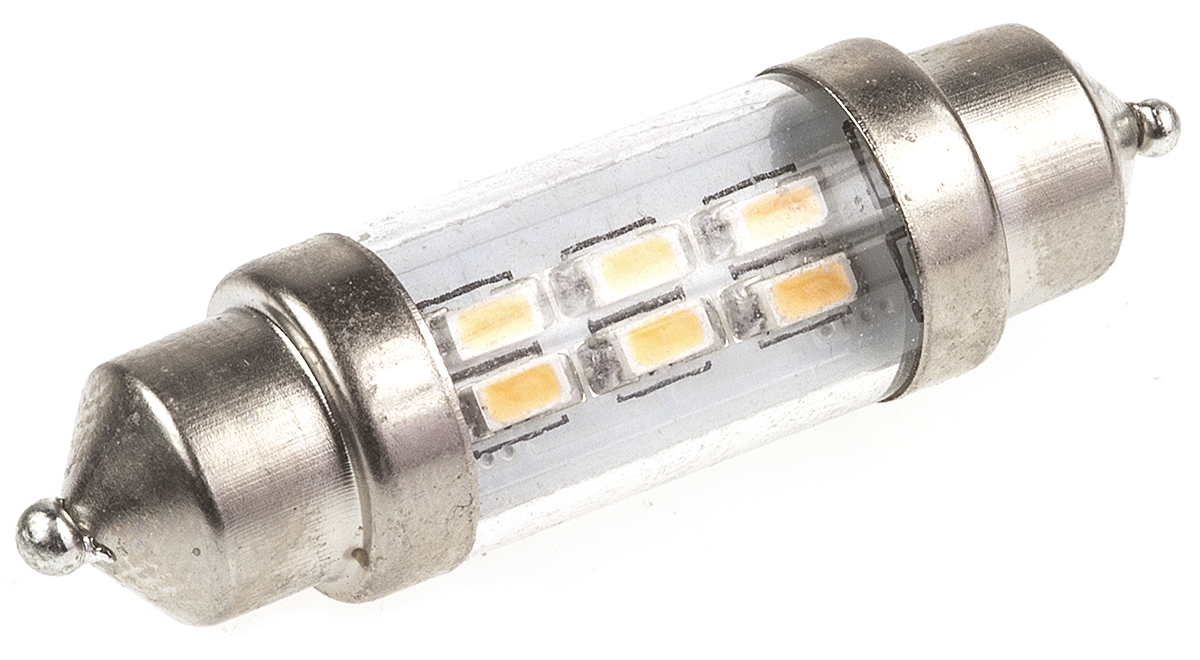 JKL Components LE-0909-11CW/LE-0909-11NW/LE-0909-11WW LED Car Bulb 12 W, 6000k, Warm White, Festoon shape