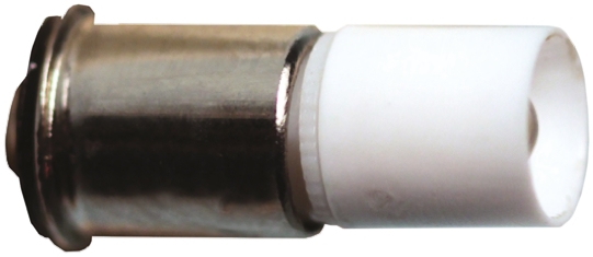 JKL Components White Indicator Lamp, 12V dc, 6 mm Diameter