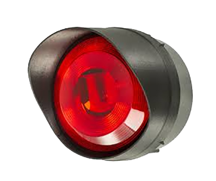 Moflash LED-TL Modular Series Red Steady Beacon 280V ac/dc, LED Bulb Surface, Wall, IP65