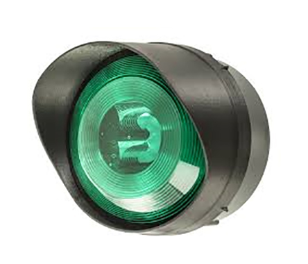 Moflash LED-TL Modular Series Green Flashing, Steady Beacon 230V ac/dc, LED Bulb Surface, Wall, IP65