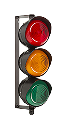 Moflash LED TL Series Clear, Amber, Blue, Green, Red LED Beacon, 3 Lights 380V Wall Mount