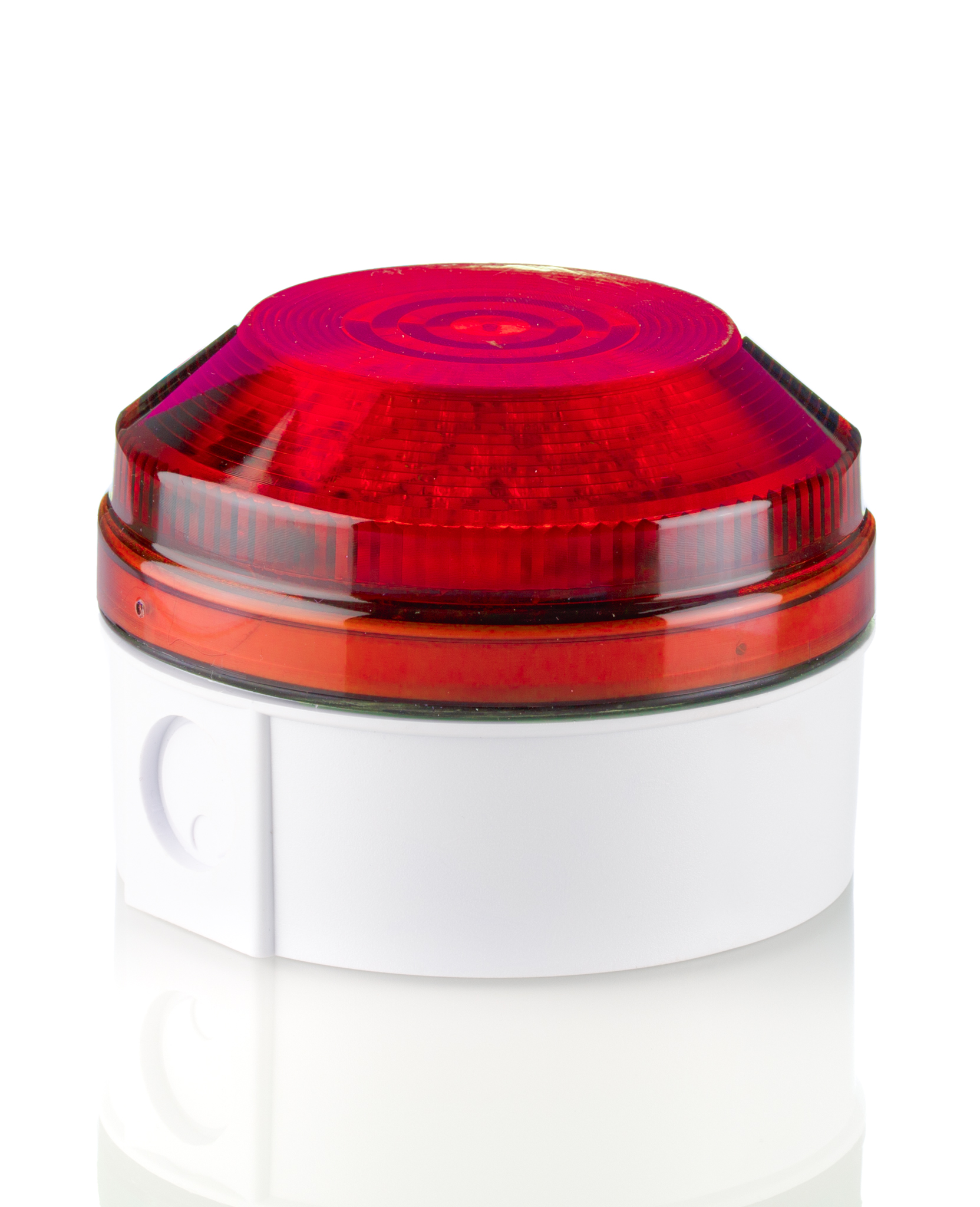 Moflash LED195 Series Red Flashing Beacon 48V, LED Bulb Rear, Side, IP65