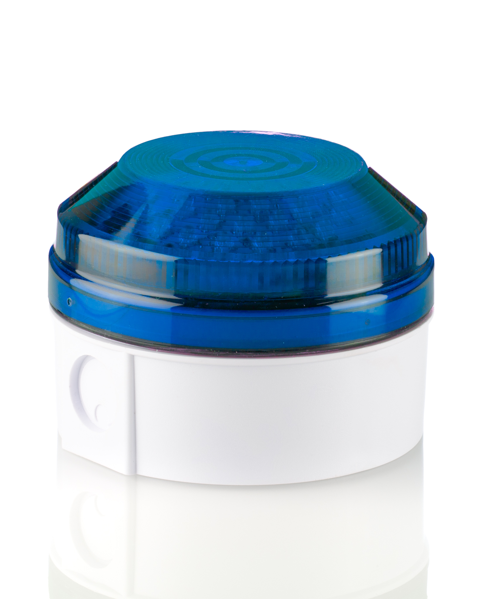 Moflash LED195 Series Blue Flashing Beacon 48V, LED Bulb Rear, IP65