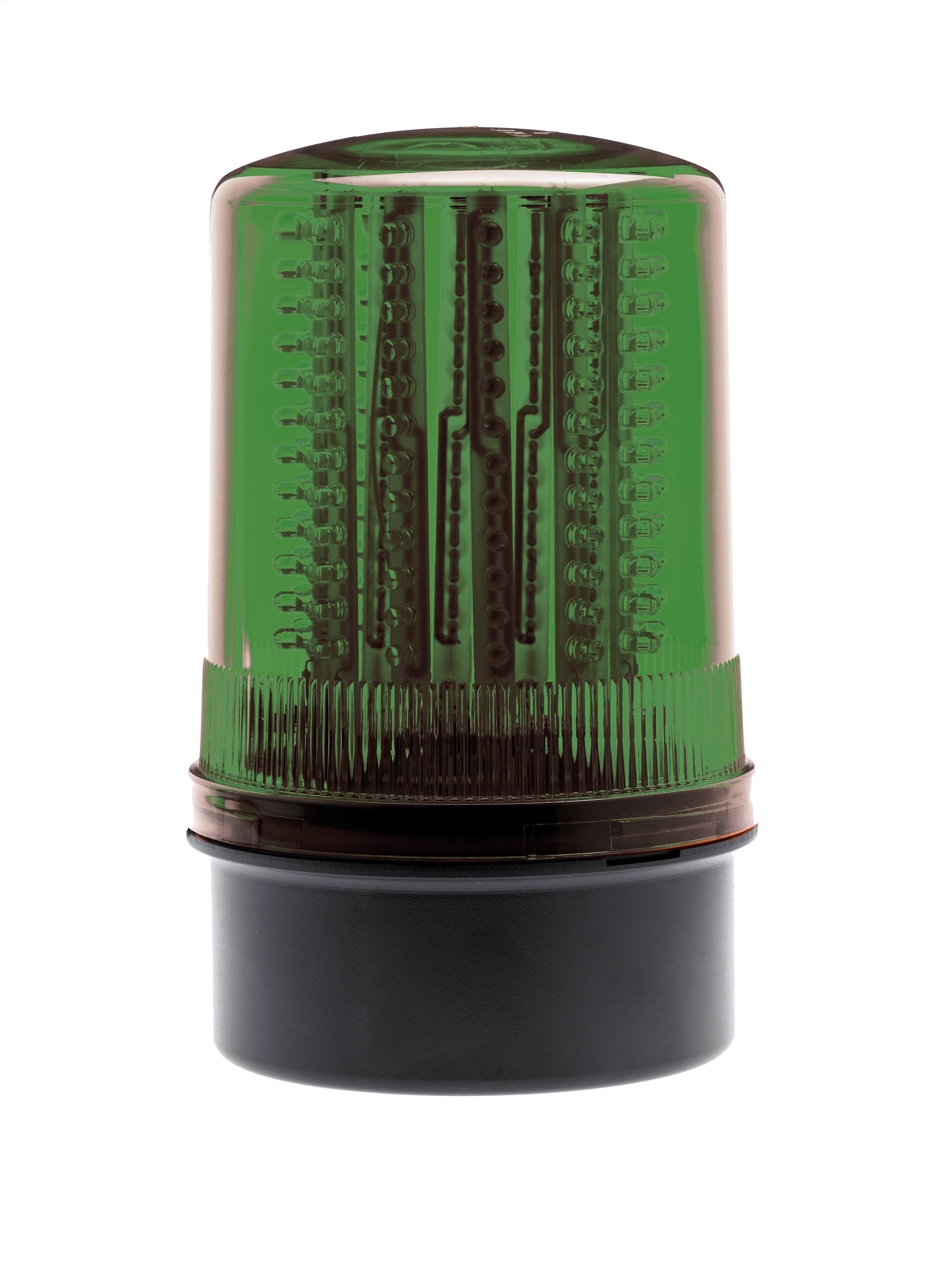 Moflash LED201 Series Green Multiple LED Beacon 24V, LED Bulb Surface, IP65