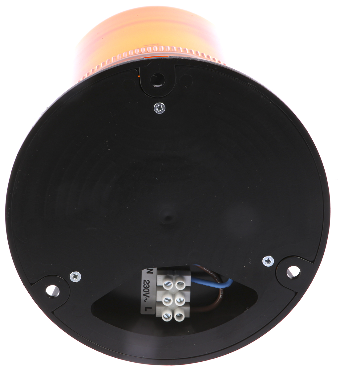 led400-04-01rs Moflash LED400 Series Amber Steady, Rotating, Flashing Beacon 24V ac, LED Bulb Surface, IP65