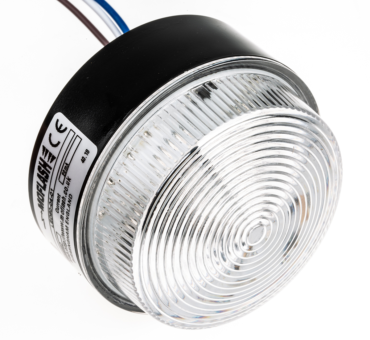 led80-04-01 Moflash LED80 ECO Series Amber Flashing, Steady Beacon 230V, LED Bulb Surface, IP67