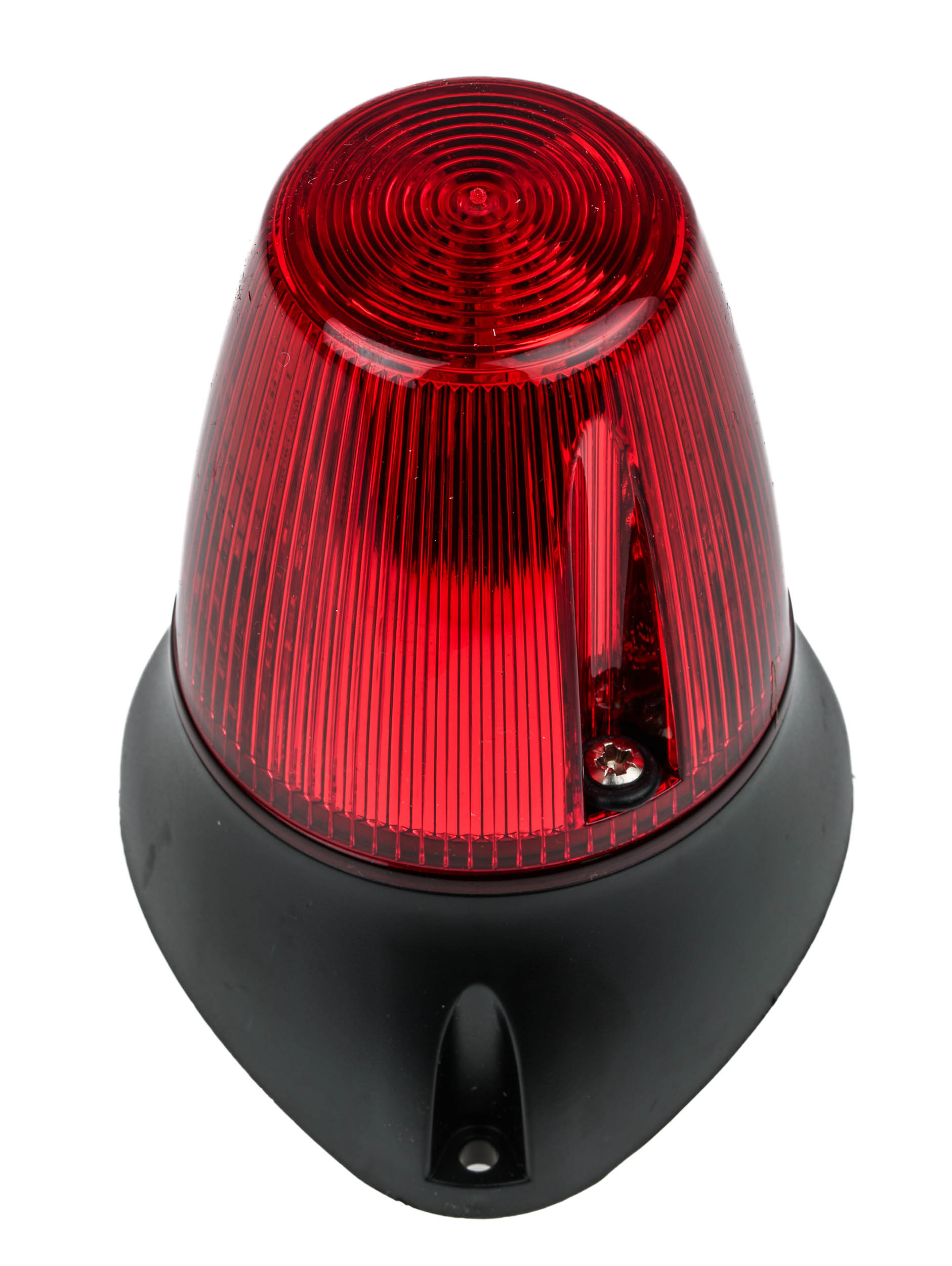 ledd100-02-02 Moflash LEDD100 Series Red Flashing Beacon 230V ac/dc, LED Bulb Surface, IP65