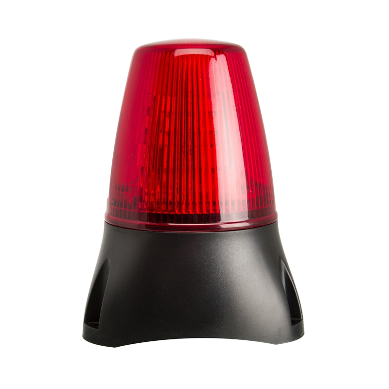 Moflash LEDD100 ECO Series Red Flashing, Static Beacon 85V, LED Bulb Wall, IP65
