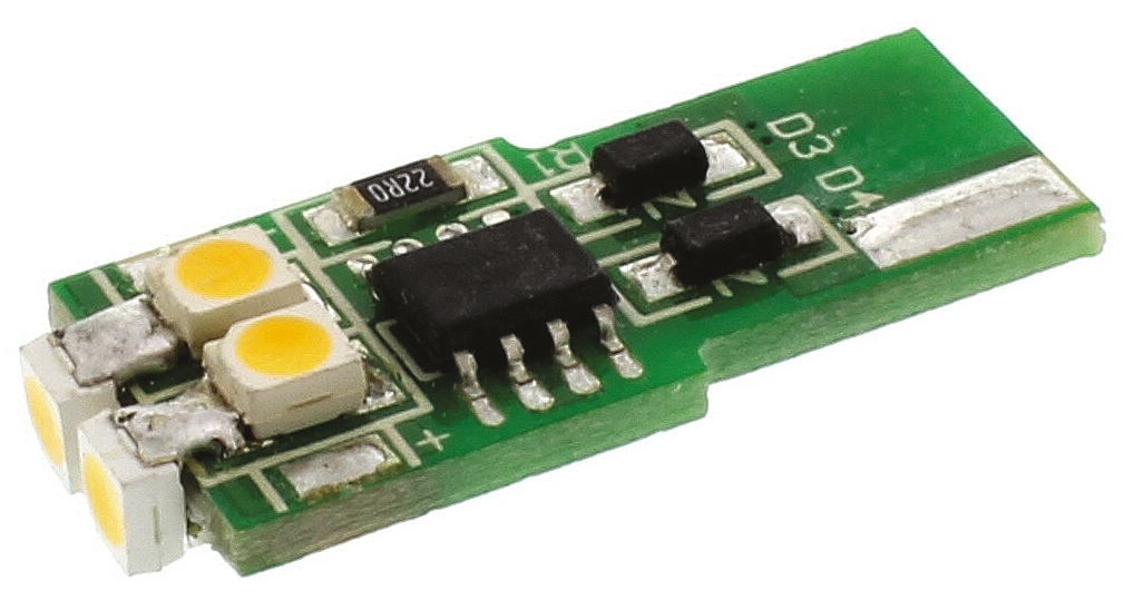 JKL Components White Indicator Lamp Single Chip, 12V ac/dc
