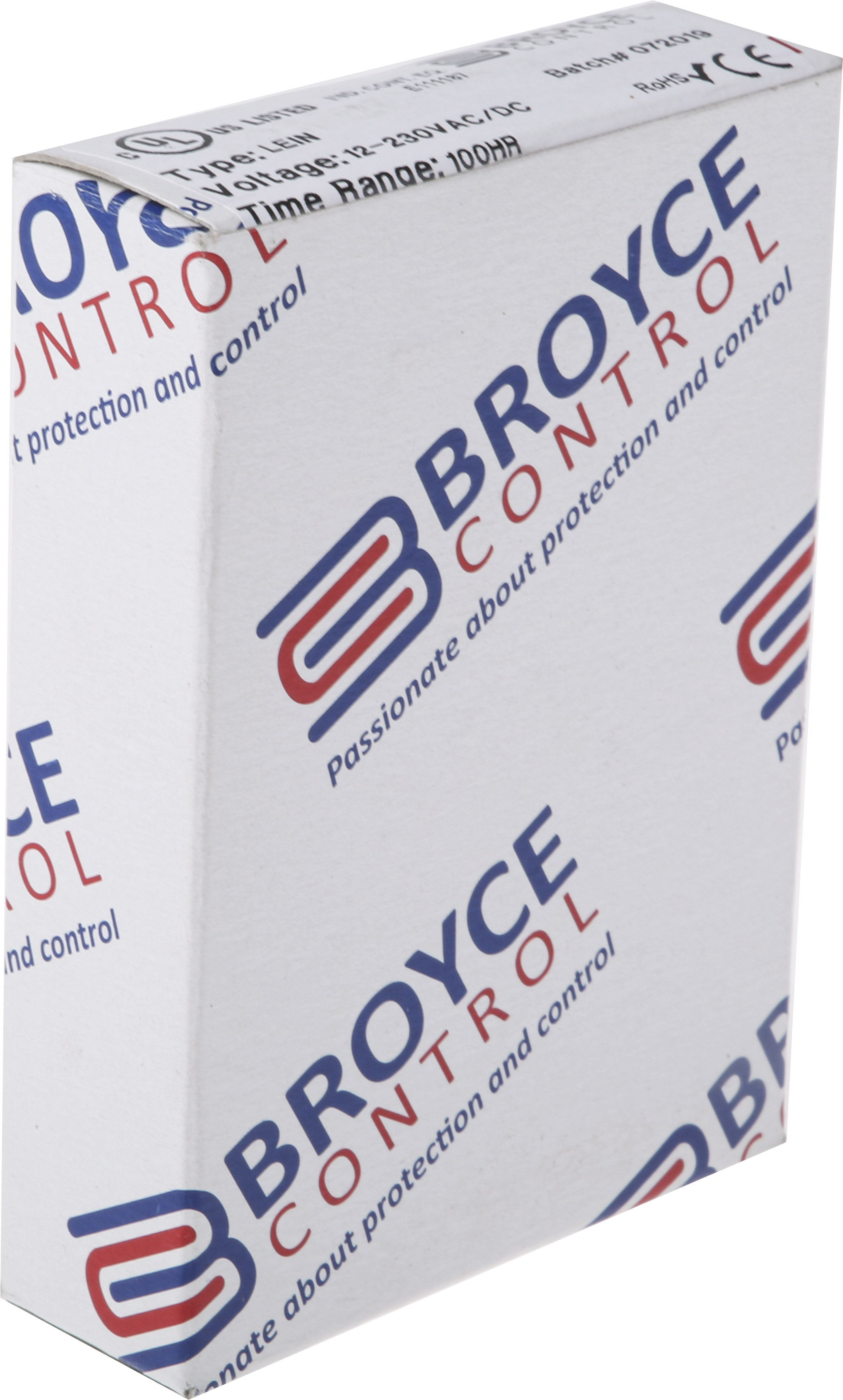 lein-12-230v-acdc Broyce Control LEIN Series DIN Rail Timer Relay, 1-Contact, 230 V dc 12V ac, 230 V ac, 0.1 s to 100 h, 1-Function, SPDT