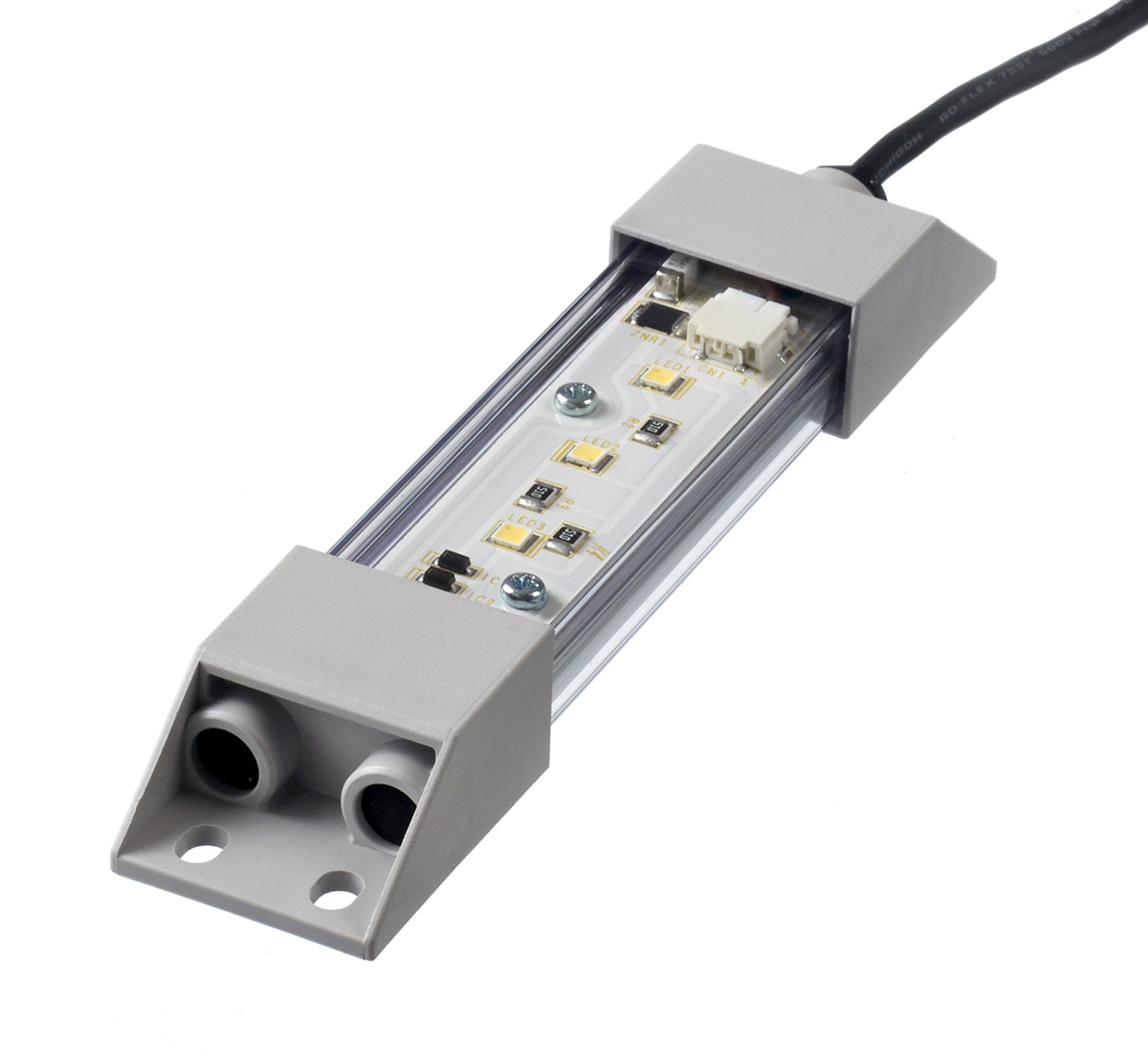 Idec LF1B-NA3P-2THWW2-3M Series LED LED Illumination Unit, 24V dc, 134 mm Length, 1.5 W, 5500k