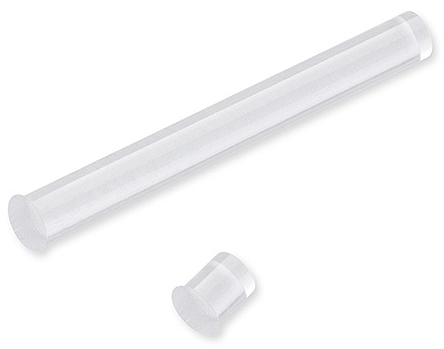 VCC Panel Mount 1-Way Straight Rigid LED Light Pipe Clear, Clear, 3 mm LED Included included