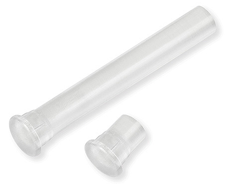 VCC Panel Mount 1-Way Straight Rigid LED Light Pipe Clear, Clear, 5 mm LED Included included