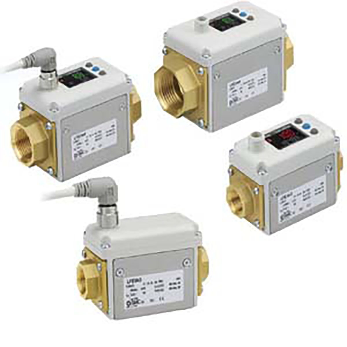 SMC LFE Series Flow Controller, 20 L/min, Analogue Output 24 V dc
