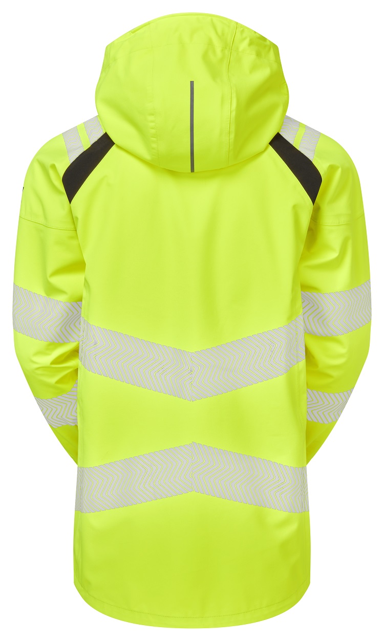 lfe909-s PULSAR LFE909 Yellow Men's Hi Vis Jacket, S