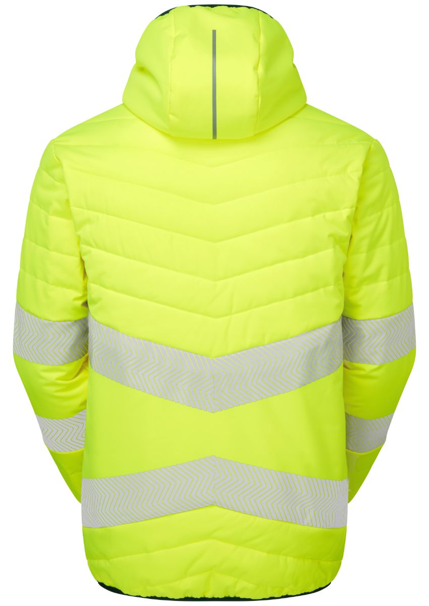 lfe912-6xl PULSAR LFE912 Yellow Men's Hi Vis Jacket, 6XL