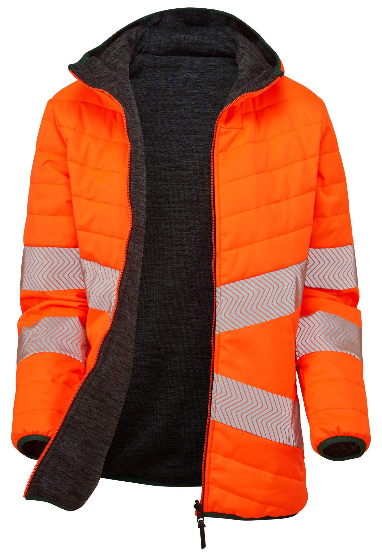 lfe913-m PULSAR LFE913 Orange Men's Hi Vis Jacket, M