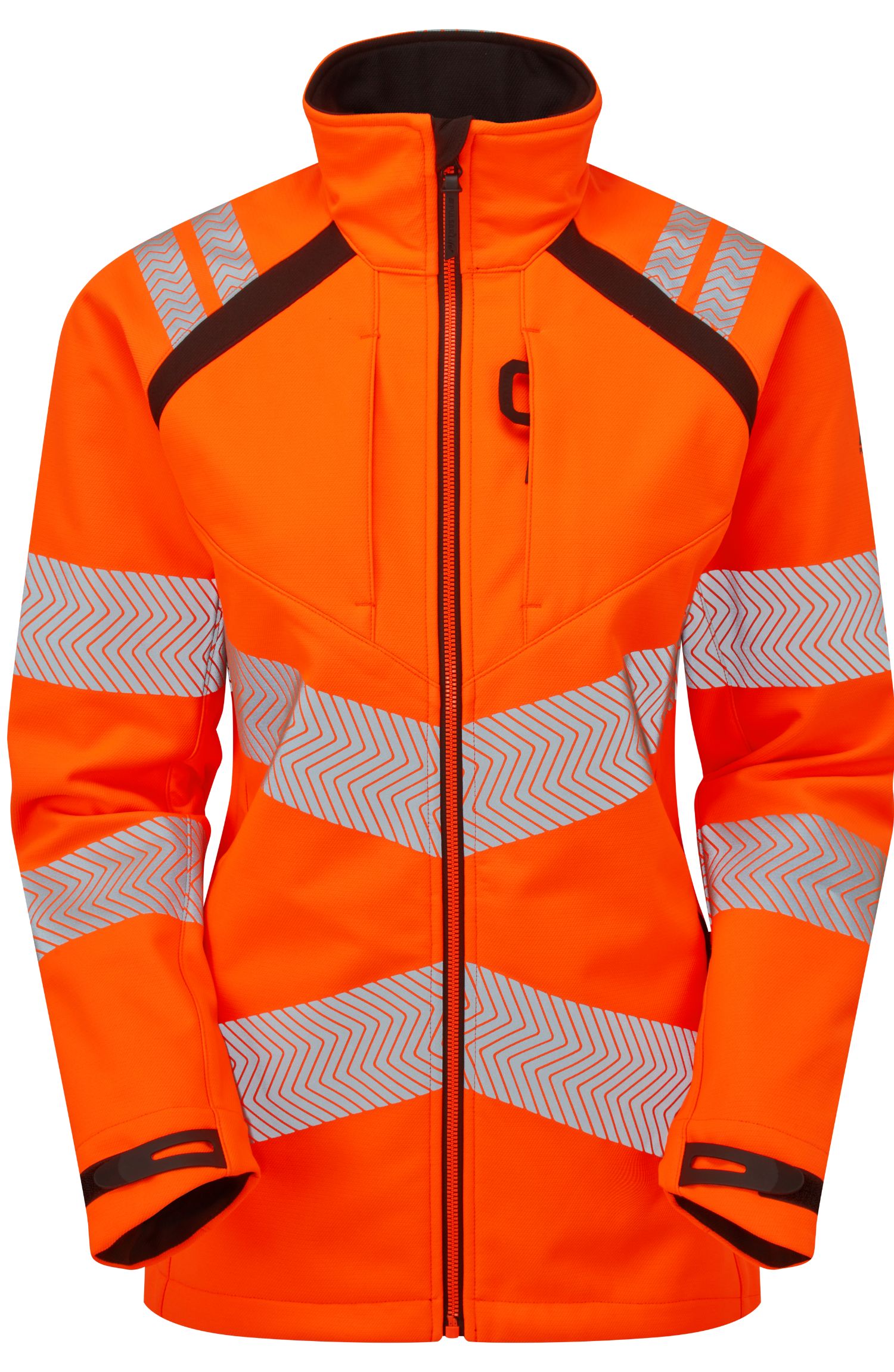 PULSAR LFE916 Orange Men's Hi Vis Softshell Jacket, S