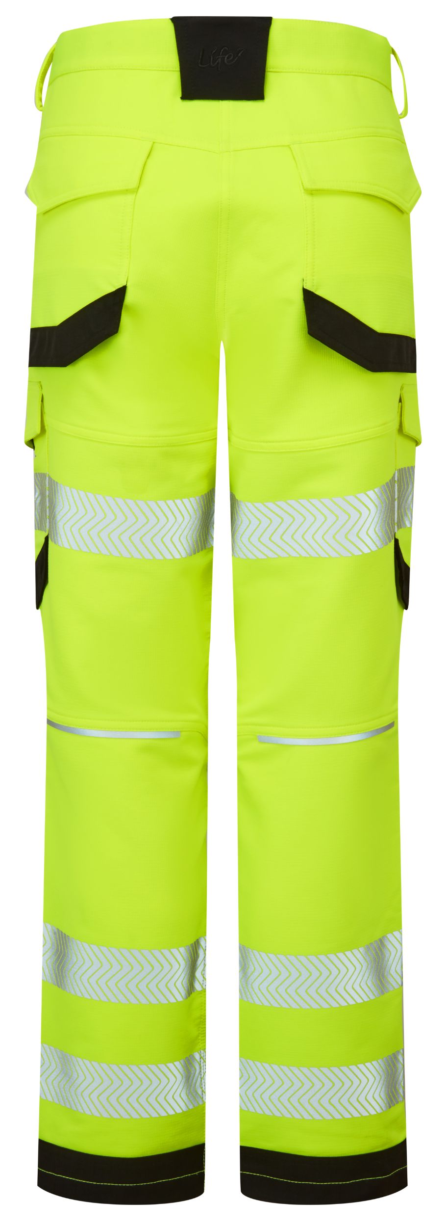 lfe921-48t PULSAR LFE921 Men's Hi Vis Trouser Yellow 48 in Waist 33in Leg