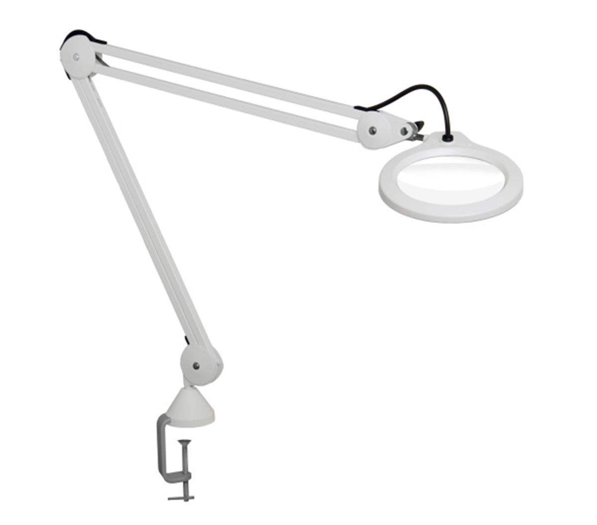 Luxo LFM LED G2 LED Magnifying Lamp with Table Lamp, 127 mm Lens Dia., 127 mm Lens