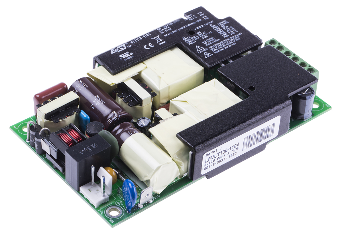 EOS Switching Power Supply, LFVLT130-1104 48V, 1.7A, 130 W, Input 90V ac to  264V ac