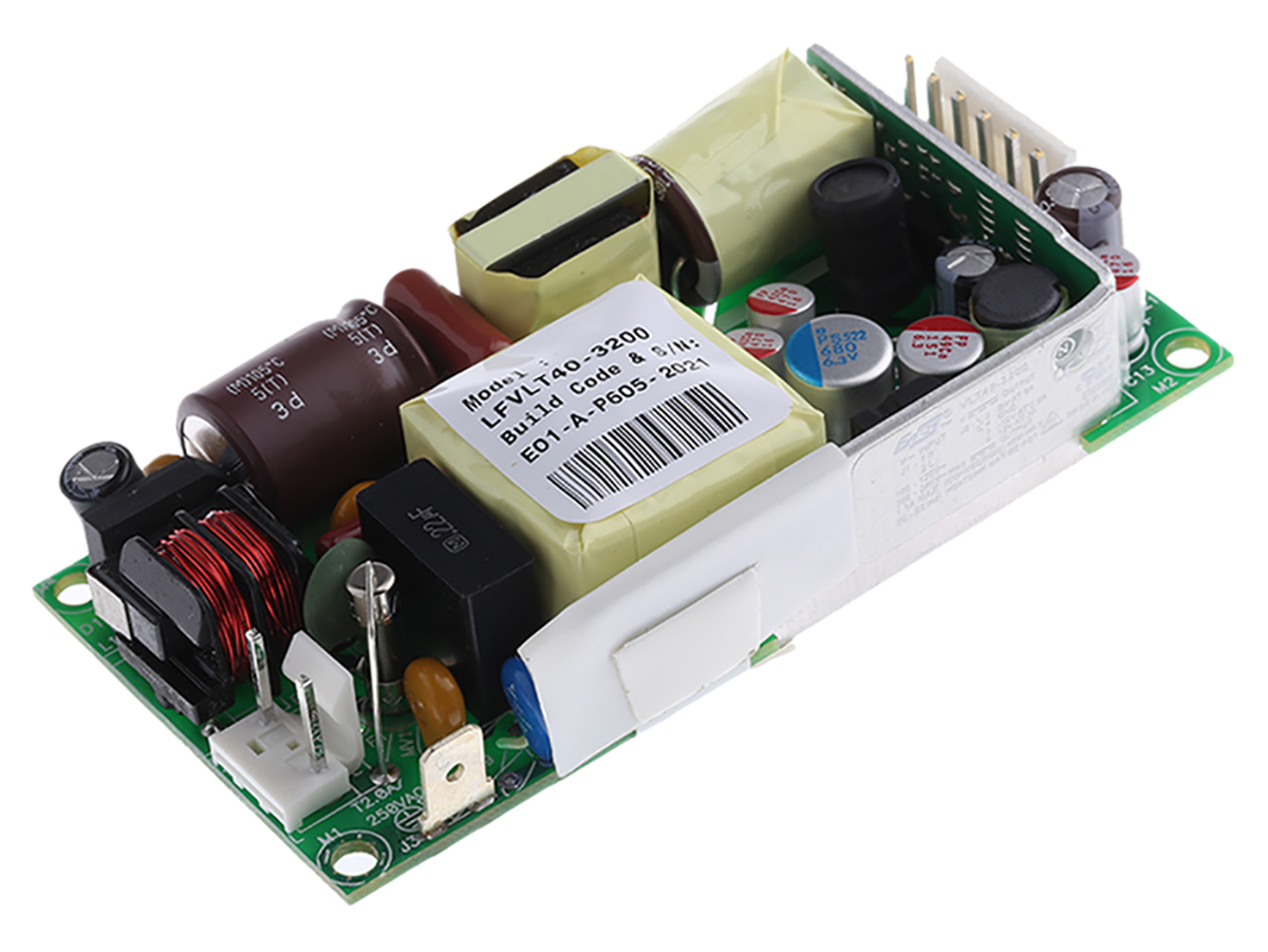EOS Switching Power Supply, LFVLT40-3200 3 Output 12.5V dc, 6A, 40 W, Input 90V ac to  264V ac