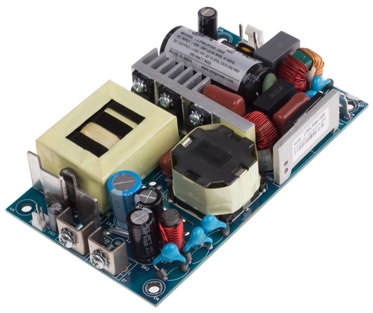 EOS Switching Power Supply, LFWLP350-1005 30V dc, 10.83A, 350 W, Input 90V ac to  390V dc