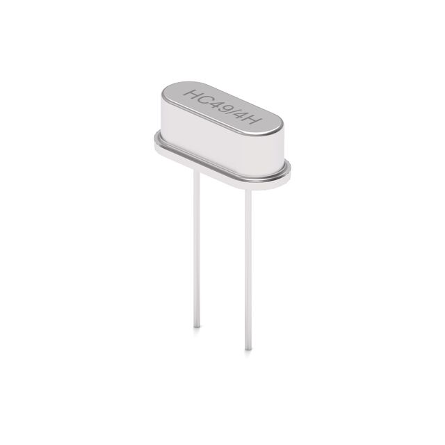 IQD 3.6864 MHz Crystal Unit 30 ppm Leaded 2-Pin 4.85 mm 4 mm 10.16mm