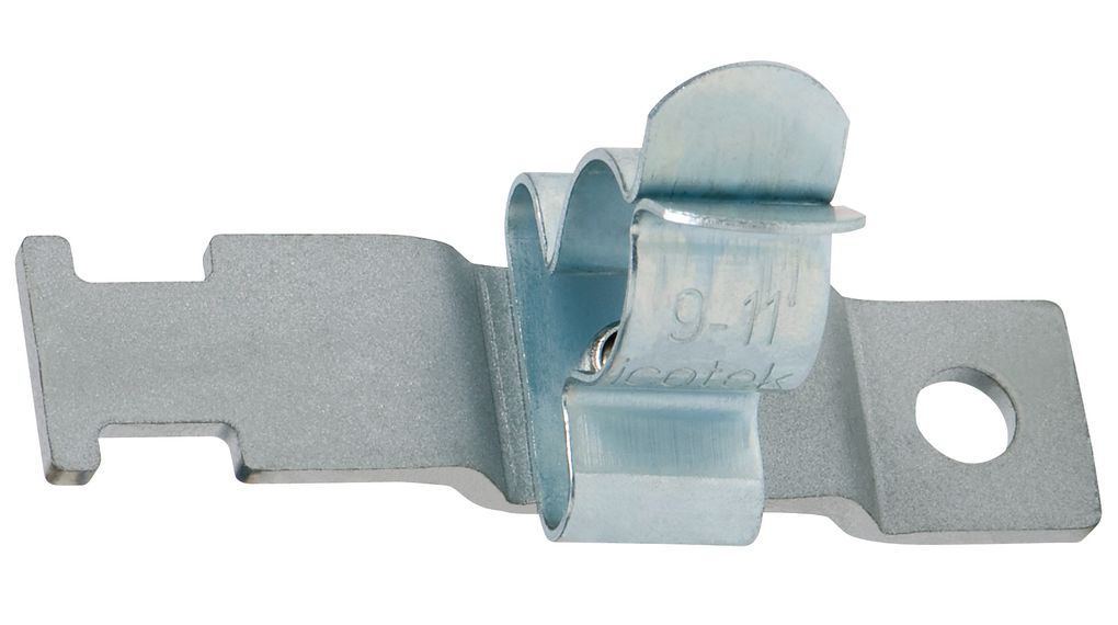 Icotek Grey Zinc Plated Steel Cable Clip Screw 44 mm 12mm 19 mm