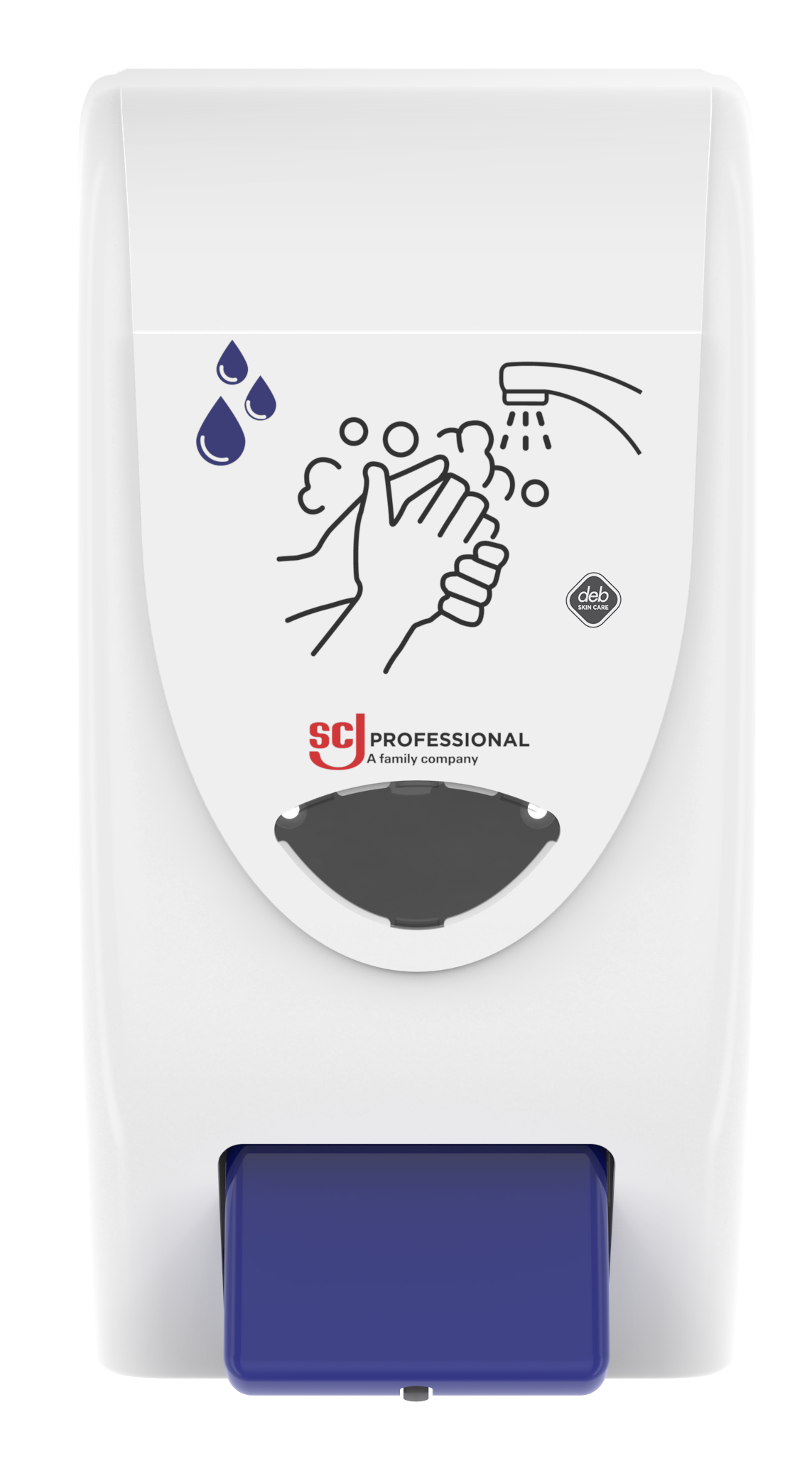 SCJ Professional Wall Mounted Soap Dispenser 4 L for DEB Lotion Wash, DEB Orange Pure, DEB Energising Aromatherapy